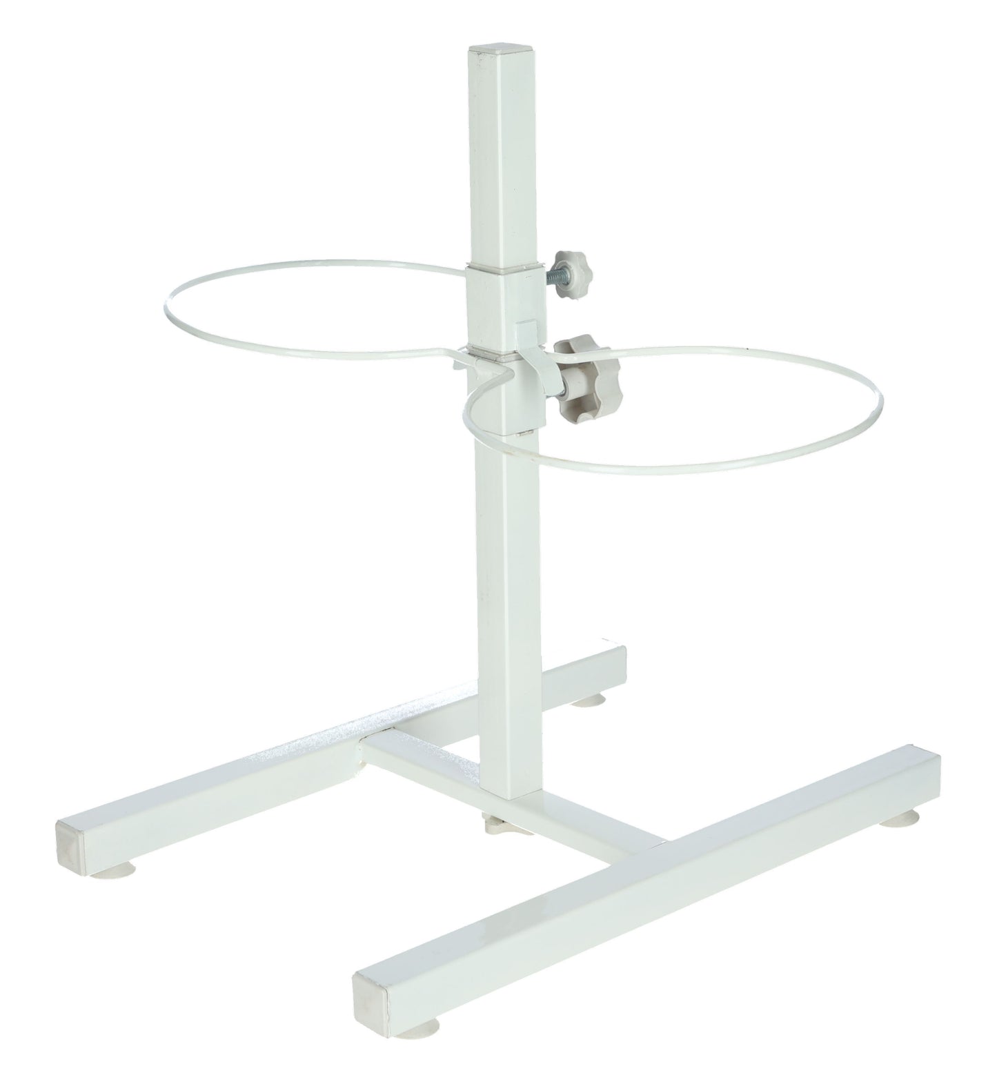 NOSILEC dvojni 43cm z 2× posoda inox 2800ml - bel