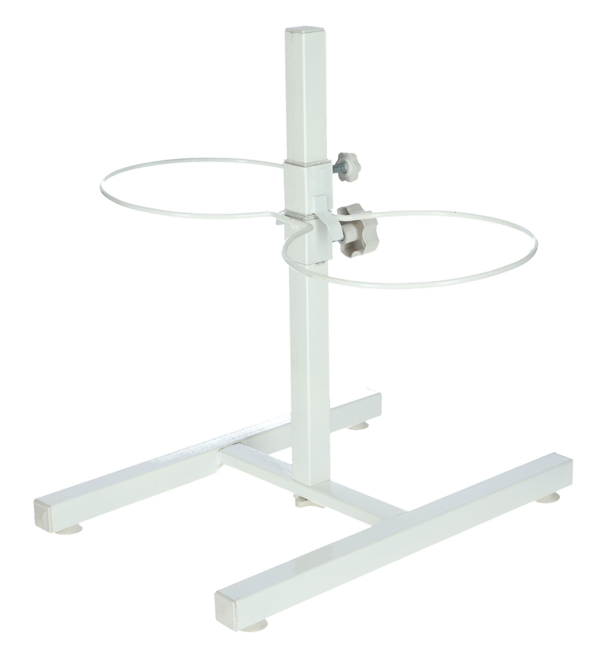 NOSILEC dvojni 43cm z 2× posoda inox 2800ml - bel