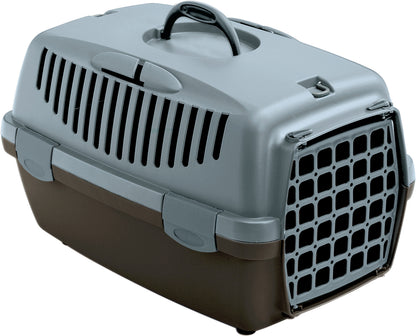 TRANSPORTNI box Gulliver1 48×32×31cm moder/rjav
