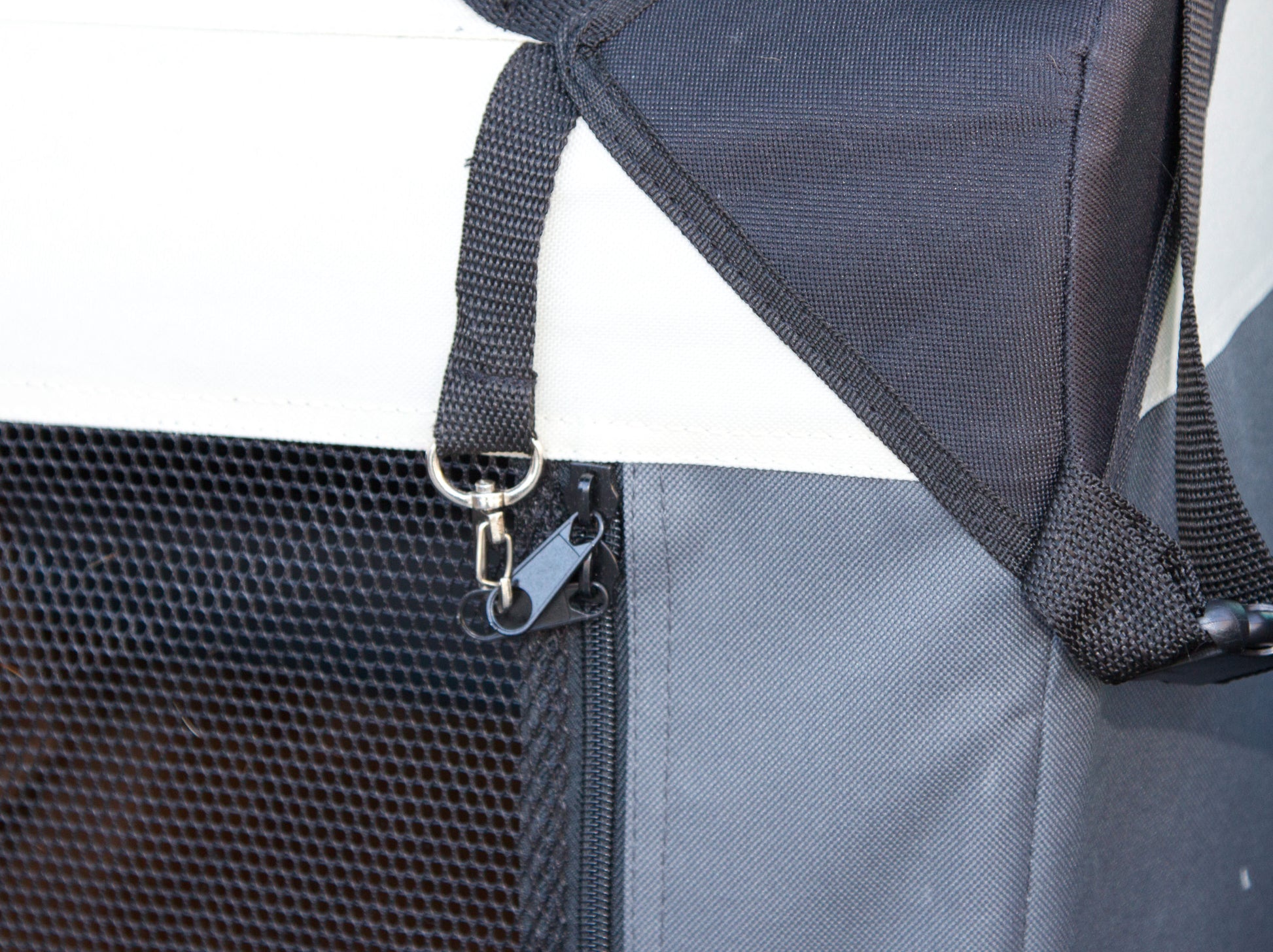TRANSPORTNI box Journey siva/bež - 92x65x66cm