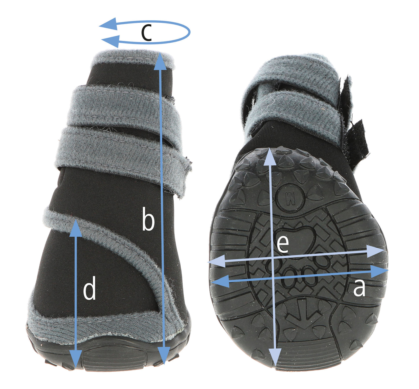 OBUVALO zašcita za šapi Active - XL 8cm/7,5cm