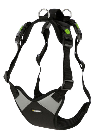 Pasji pas Pulsive, crn, 36-50 cm, 46-60cm