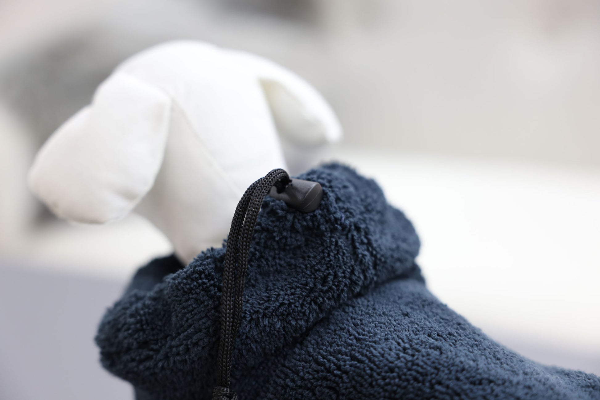 Kopalni plašč za pse, moder, S, dolžina hrbta 40 cm