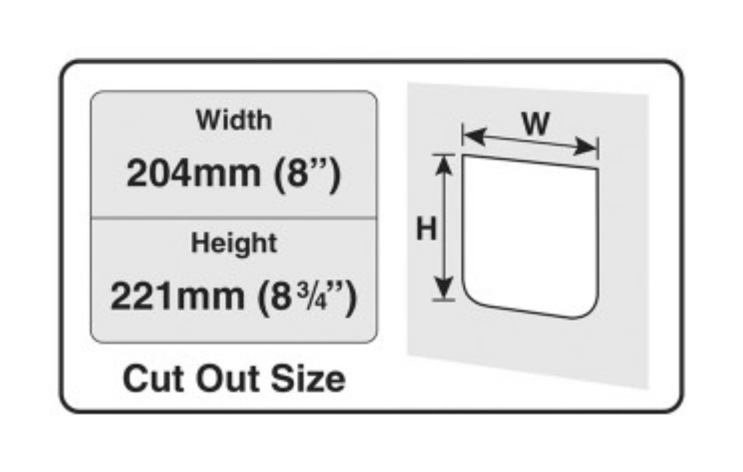 VRATA za psa/macko Cat Mate 4-way XL bela*