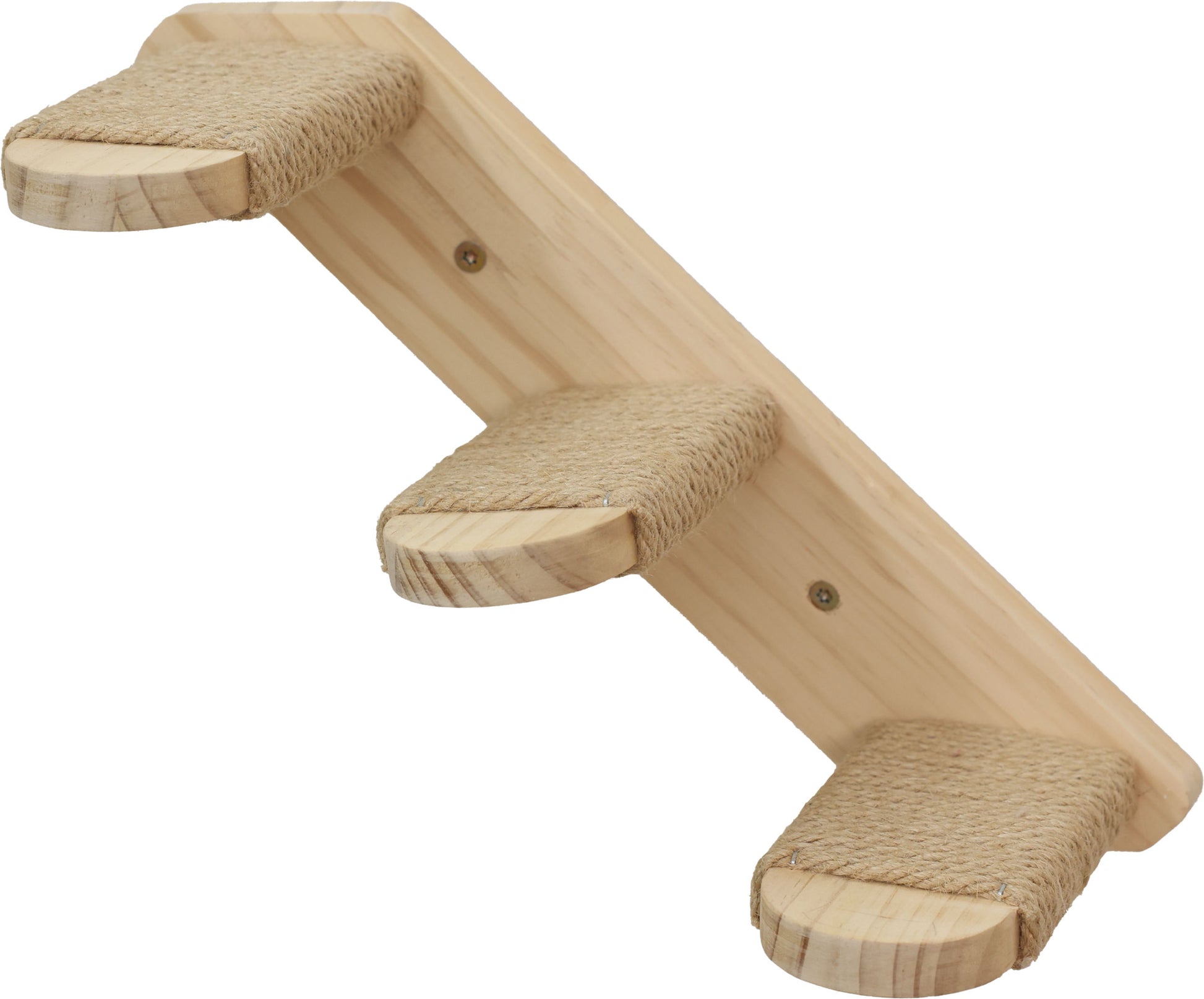 Mačja lestev Timber, dolžina 38cm, z juto