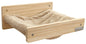 Stenska viseča mreža Timber, 38x33,5x16cm, natur/taupe