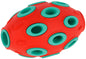 Rugby ToyFastic, polnilna, rdeca/turkizna, 12 x 7,5 cm