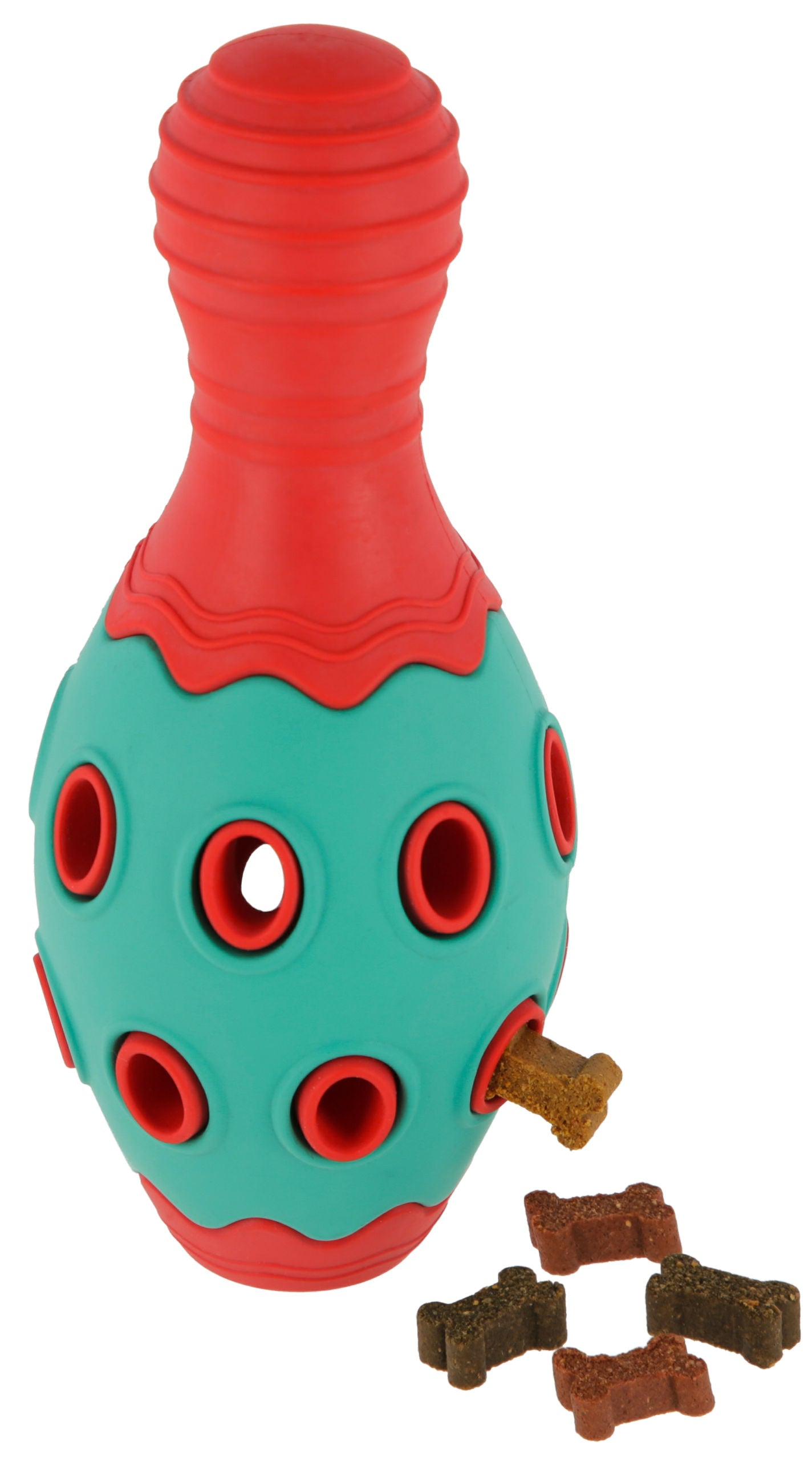 ToyFastic stožec,polnilna, rdeca/turkizna, 15 x 6,5 cm