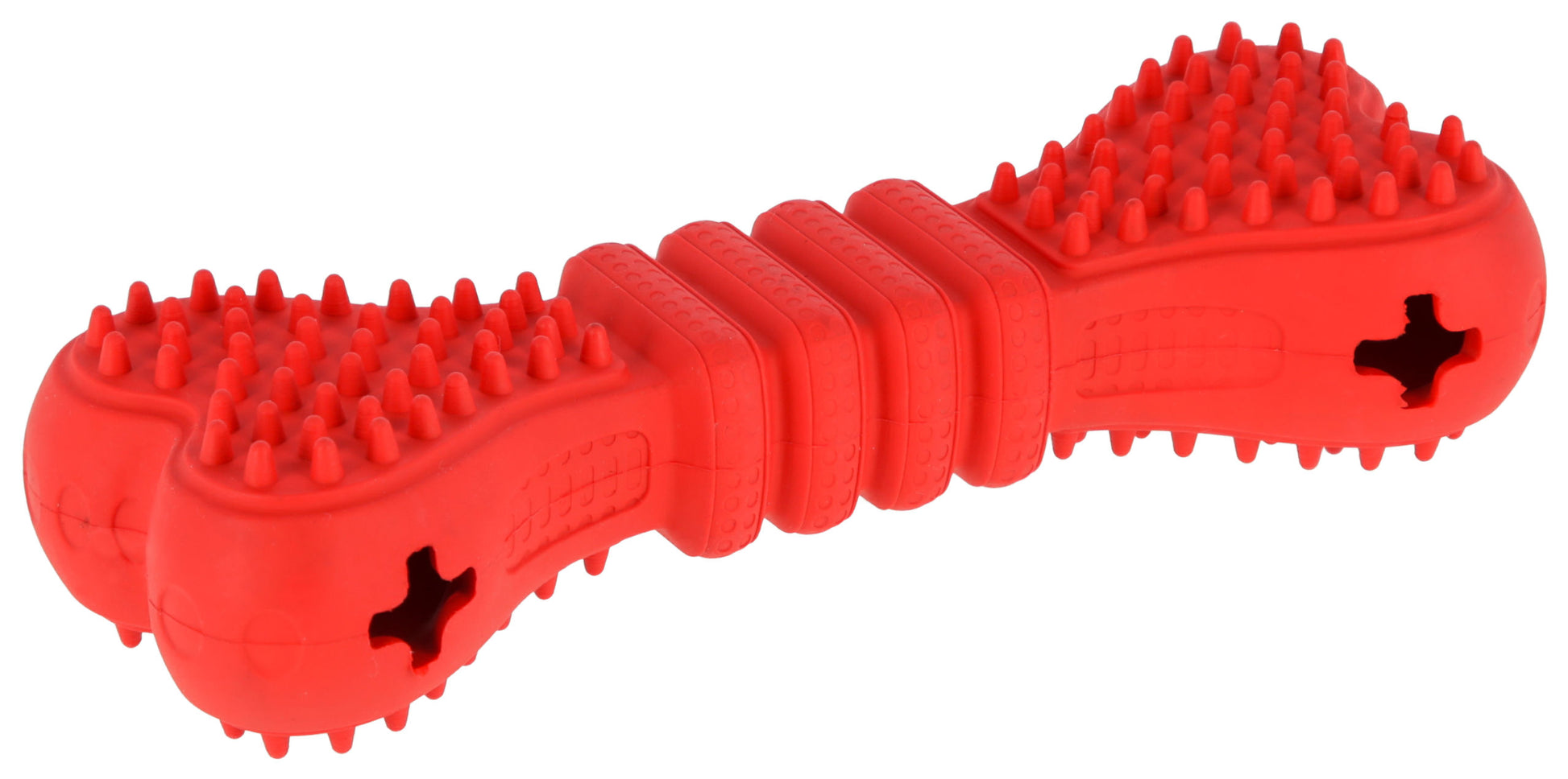 Kost ToyFastic, polnilna, rdeca, 17 x 6 x 4 cm