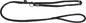 POVODEC Roma usnjen 170cm/8mm - crn