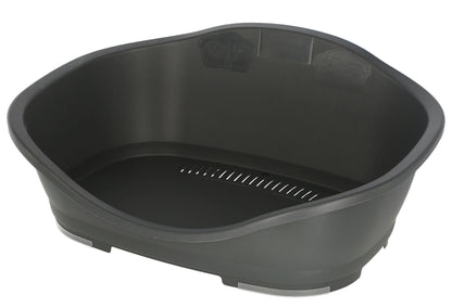 LEŽIŠCE plasticno Sleepers siv -  96 × 68 × 37,5cm