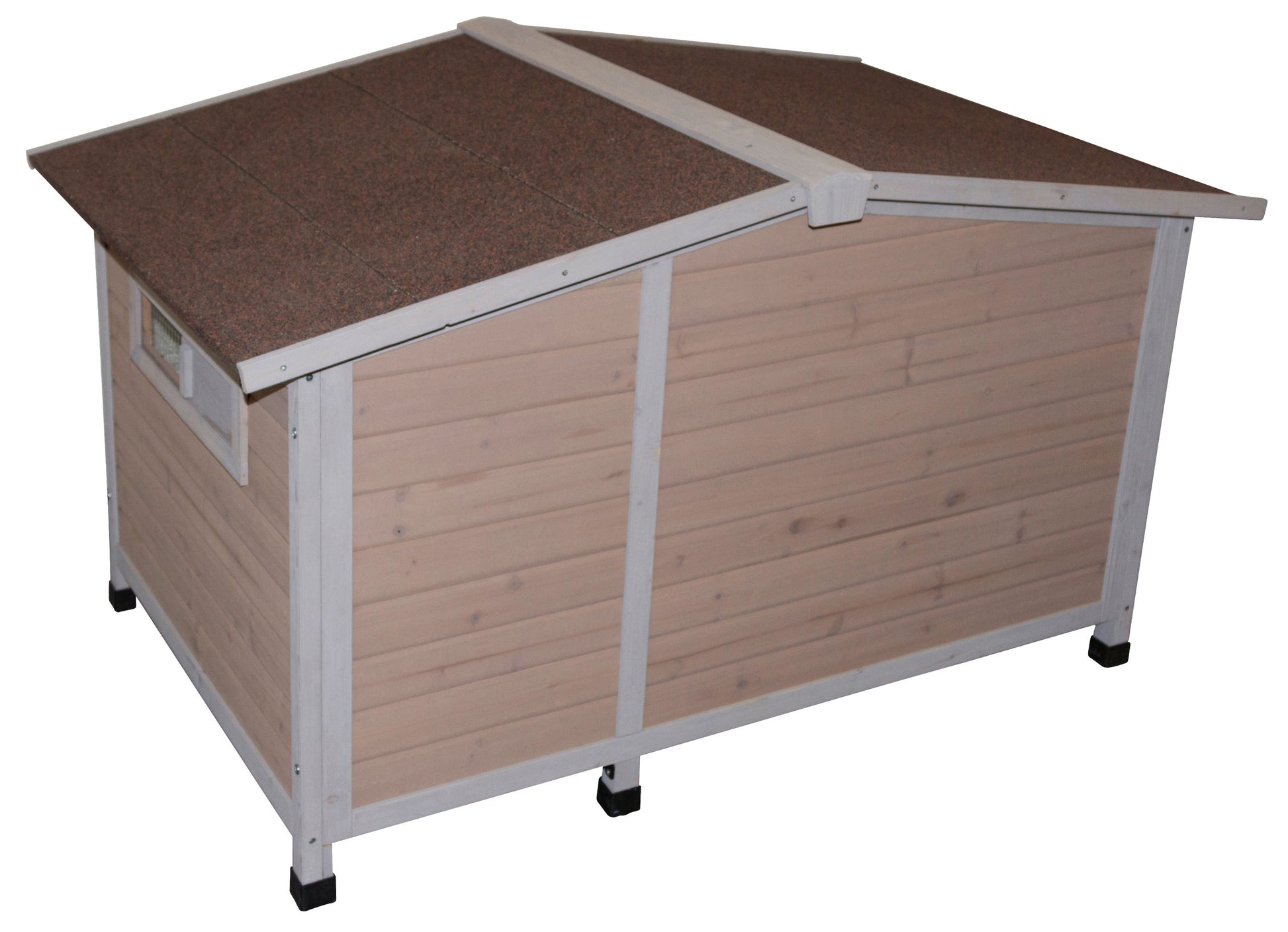 KOCA za psa s pleksi steno - 134 × 92 × 82cm