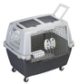 TRANSPORTNI box Gulliver Mega siv/crn - 80x58x62cm