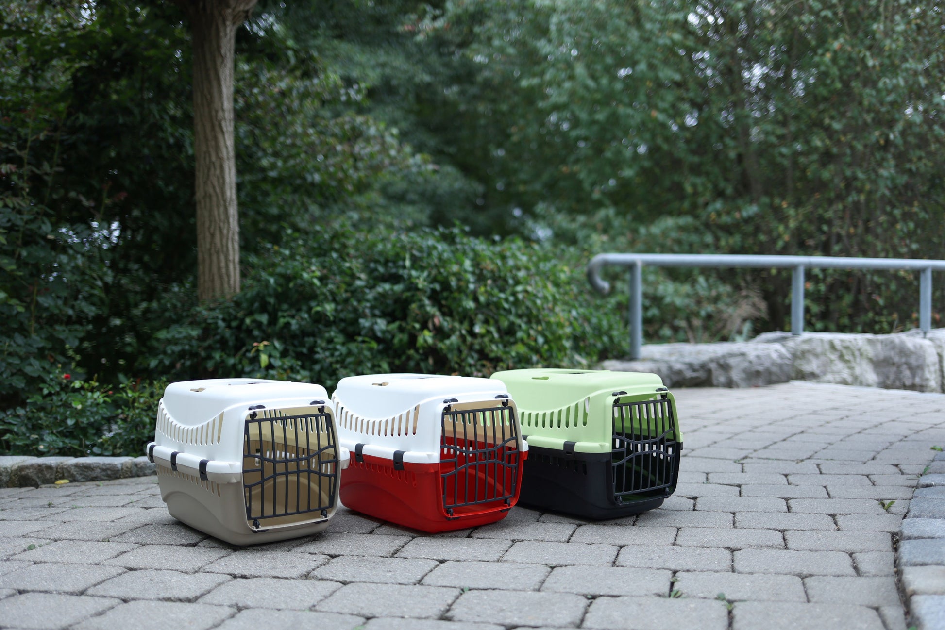 TRANSPORTNI box Expedion 45×30×30cm zelena/siva