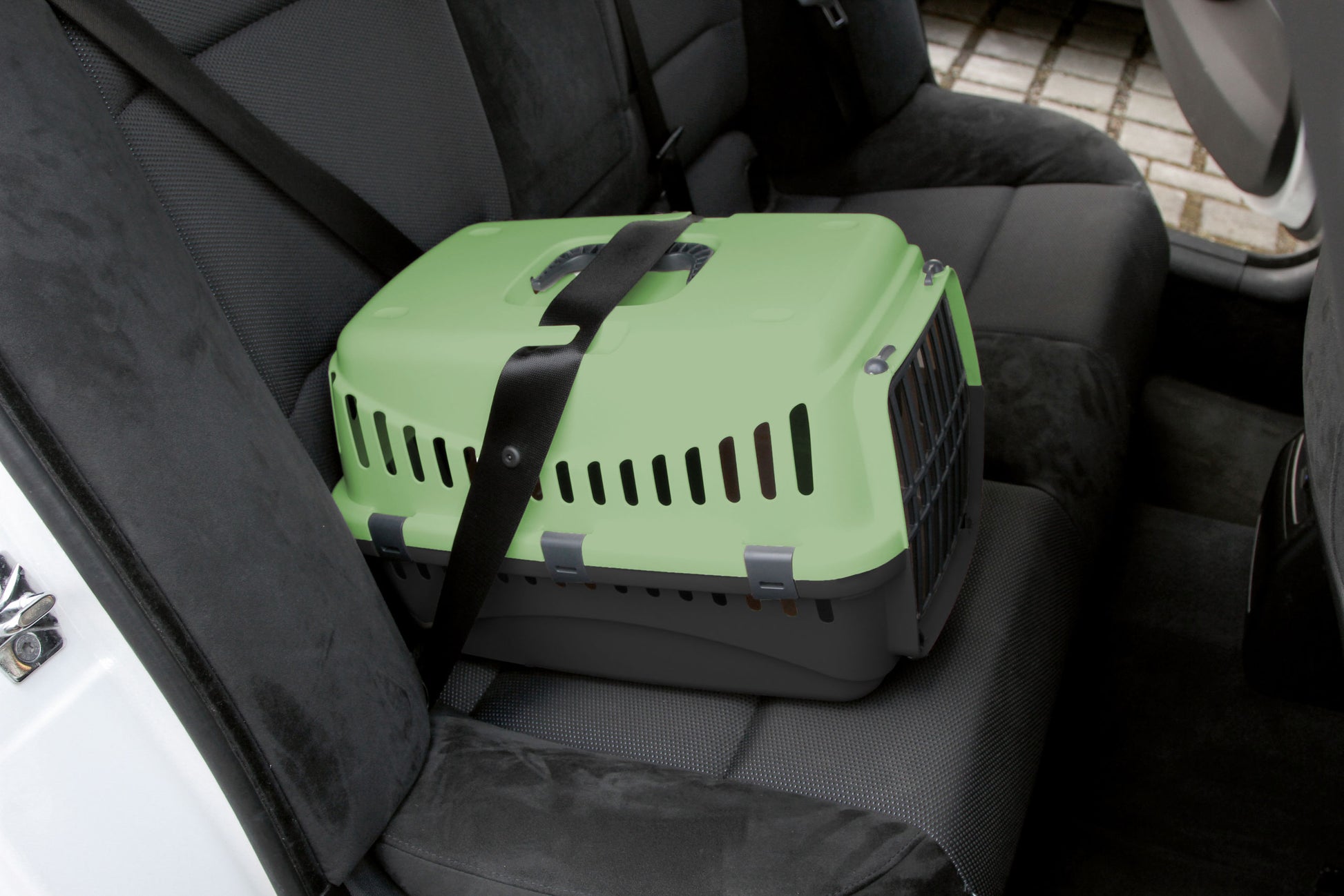 TRANSPORTNI box Expedion 45×30×30cm zelena/siva