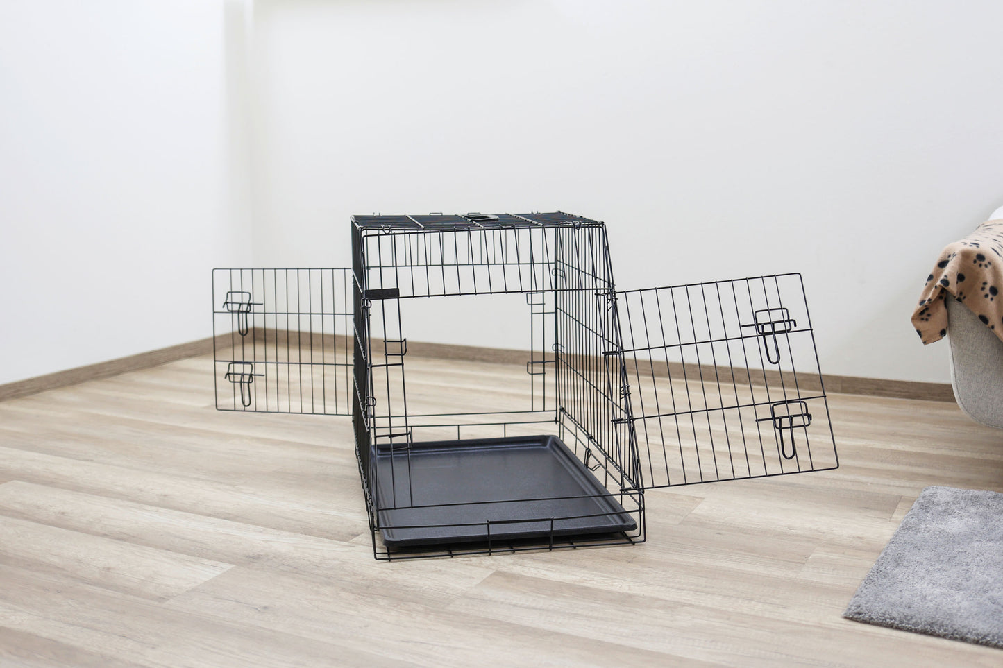 TRANSPORTNI box zložljiv - 76x54x64cm / 2 vrati
