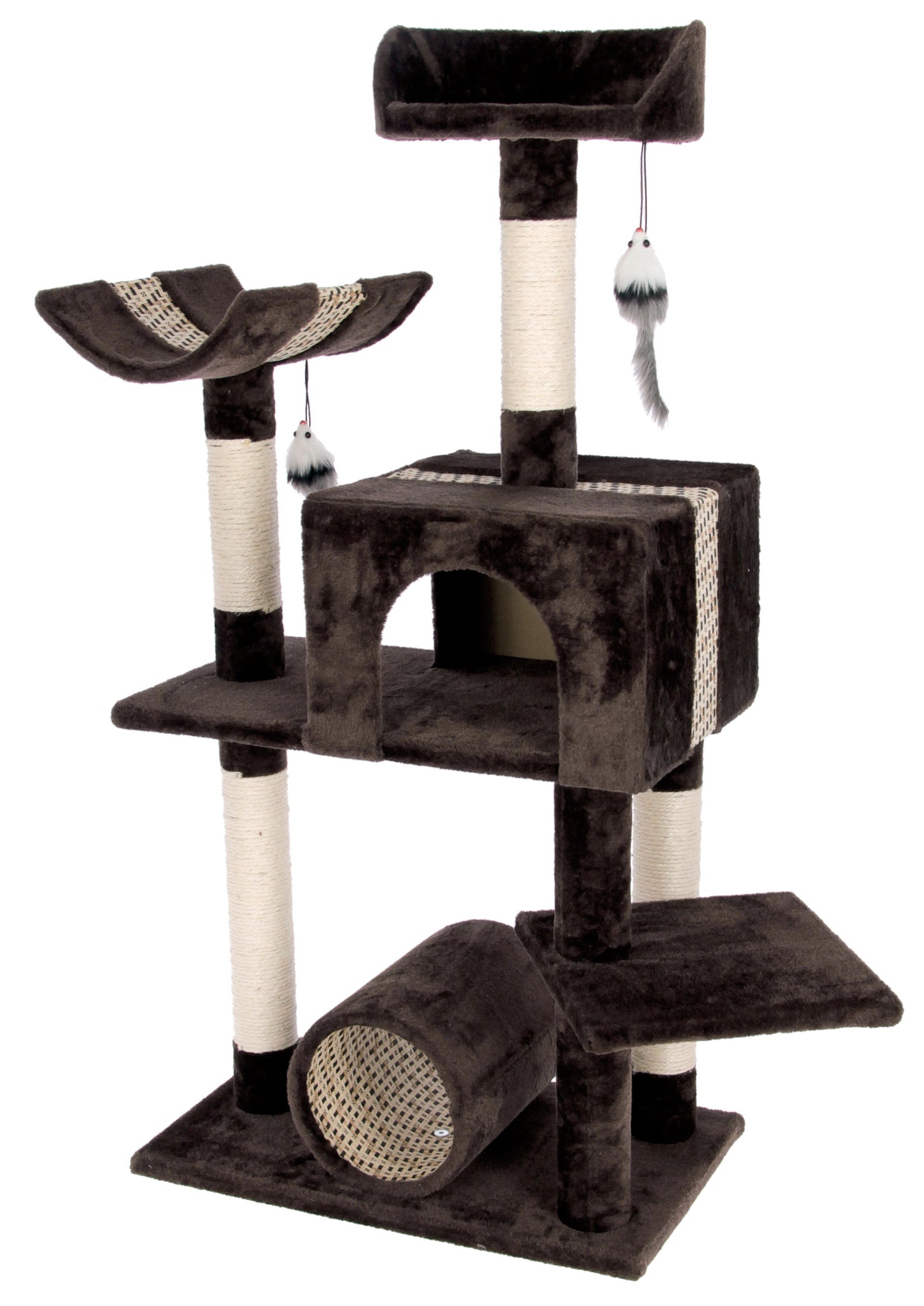 PRASKALNIK - macje drevo Safari Big 60x36x122 cm