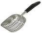 Aluminijasta zajemalka za smeti, crna, 35 x 14 cm, s