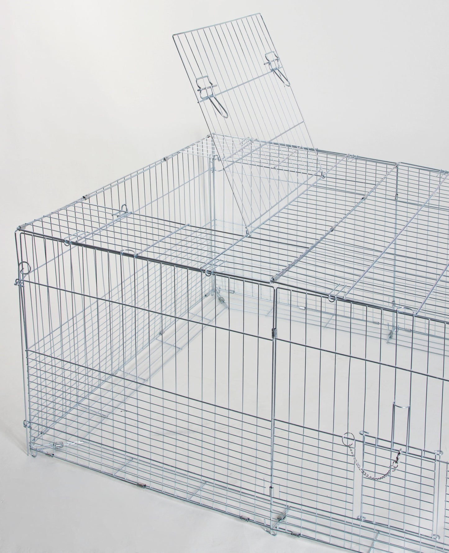 ZAJCNIK brez dna z zaporo proti pobegu - 144×112×60cm