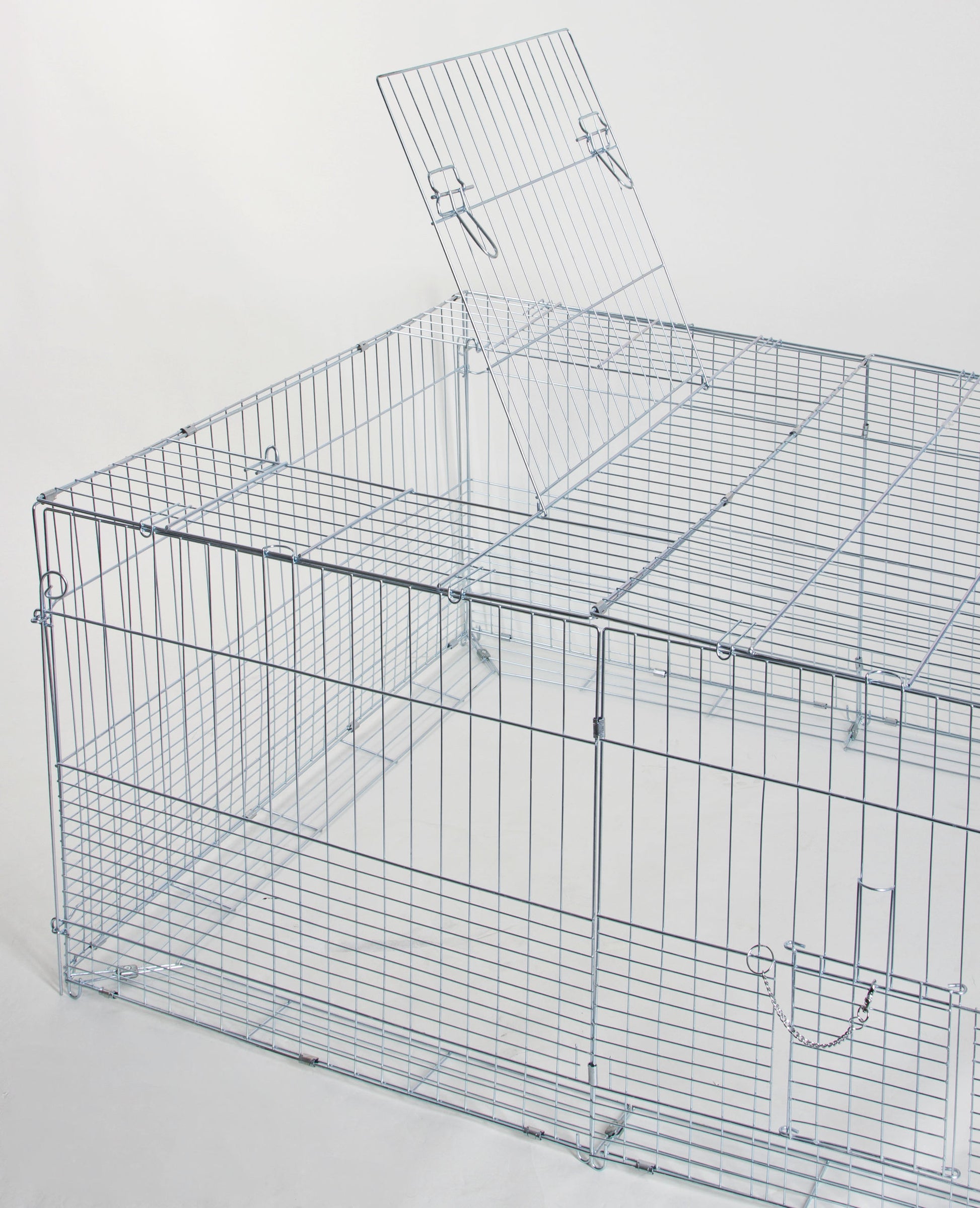 ZAJCNIK brez dna z zaporo proti pobegu - 144×112×60cm
