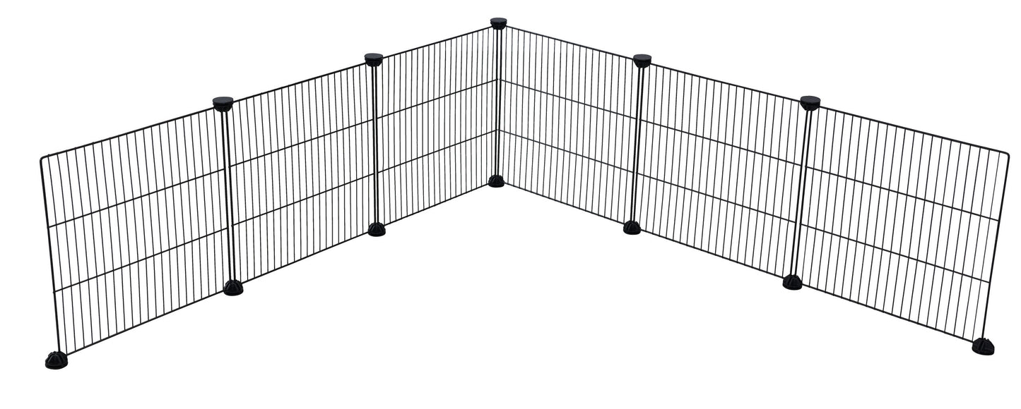 6x dodatni ograjni elementi za 81744 35x35 cm