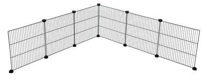 6x dodatni ograjni elementi za 81744 35x35 cm