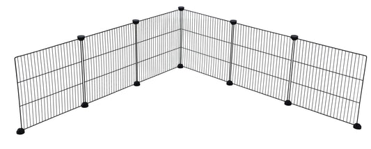 6x dodatni ograjni elementi za 81744 35x35 cm