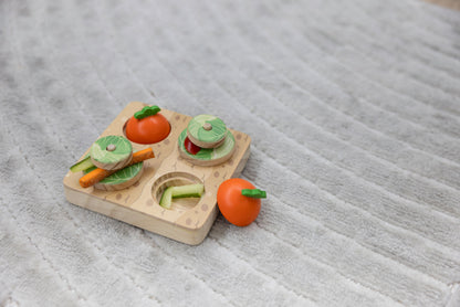 Miselna in učna igrača Veggie 15x15x6 cm