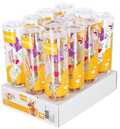 pitno steklenico Kerbl Pet 500 oranžna