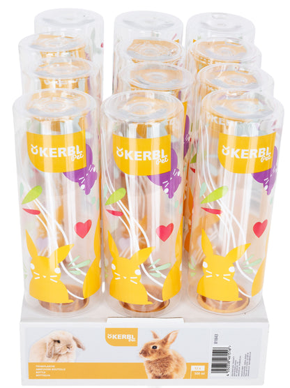 pitno steklenico Kerbl Pet 500 oranžna