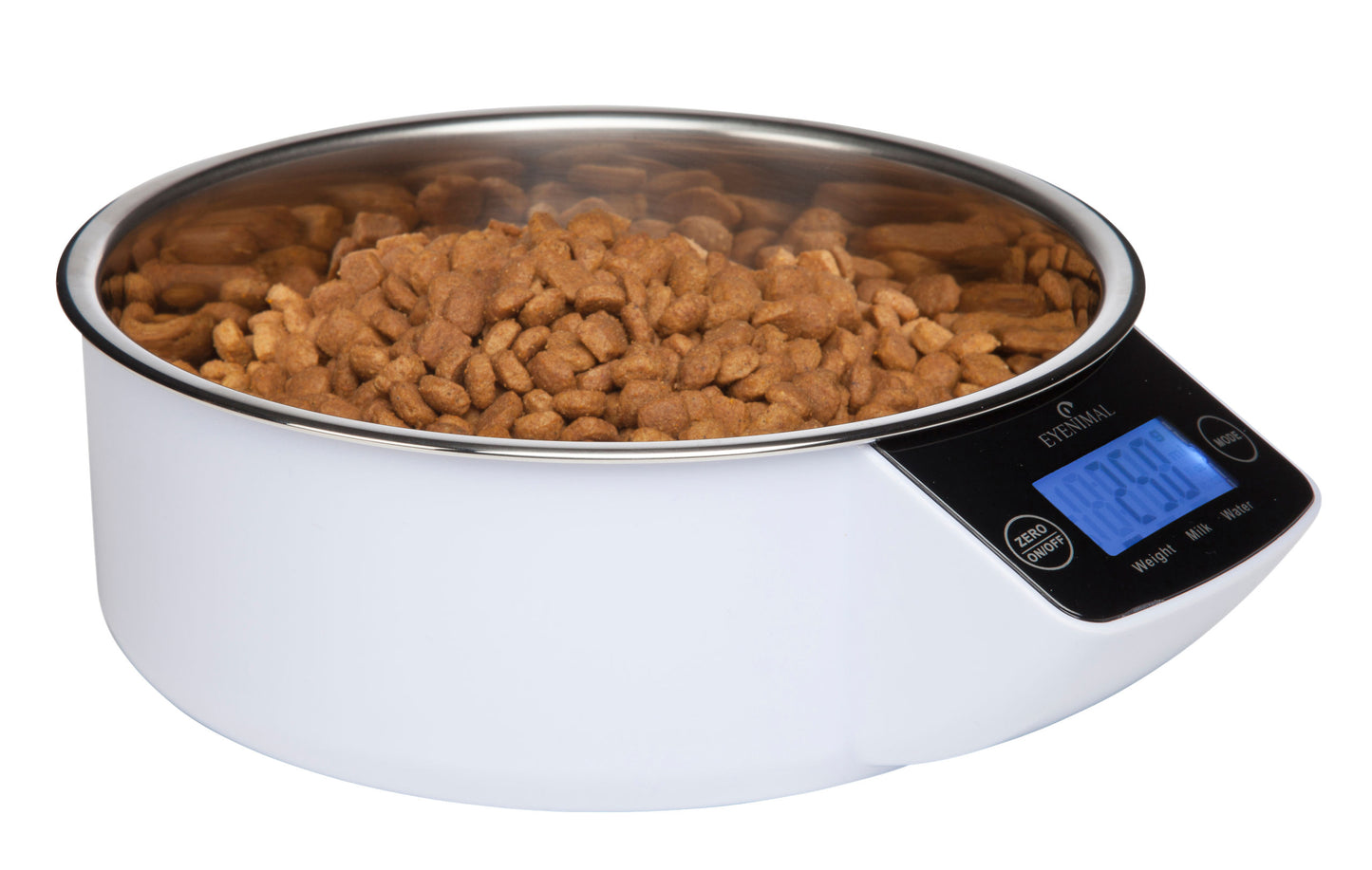 EYENIMAL, 1l Intelligent Pet posoda s tehtnico, bela