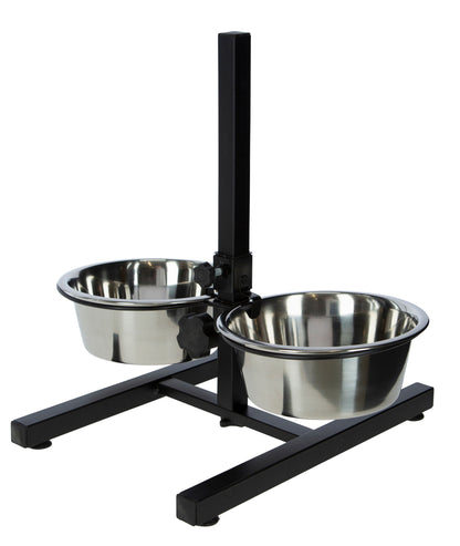 NOSILEC dvojni 43cm z 2× posoda inox 1800ml