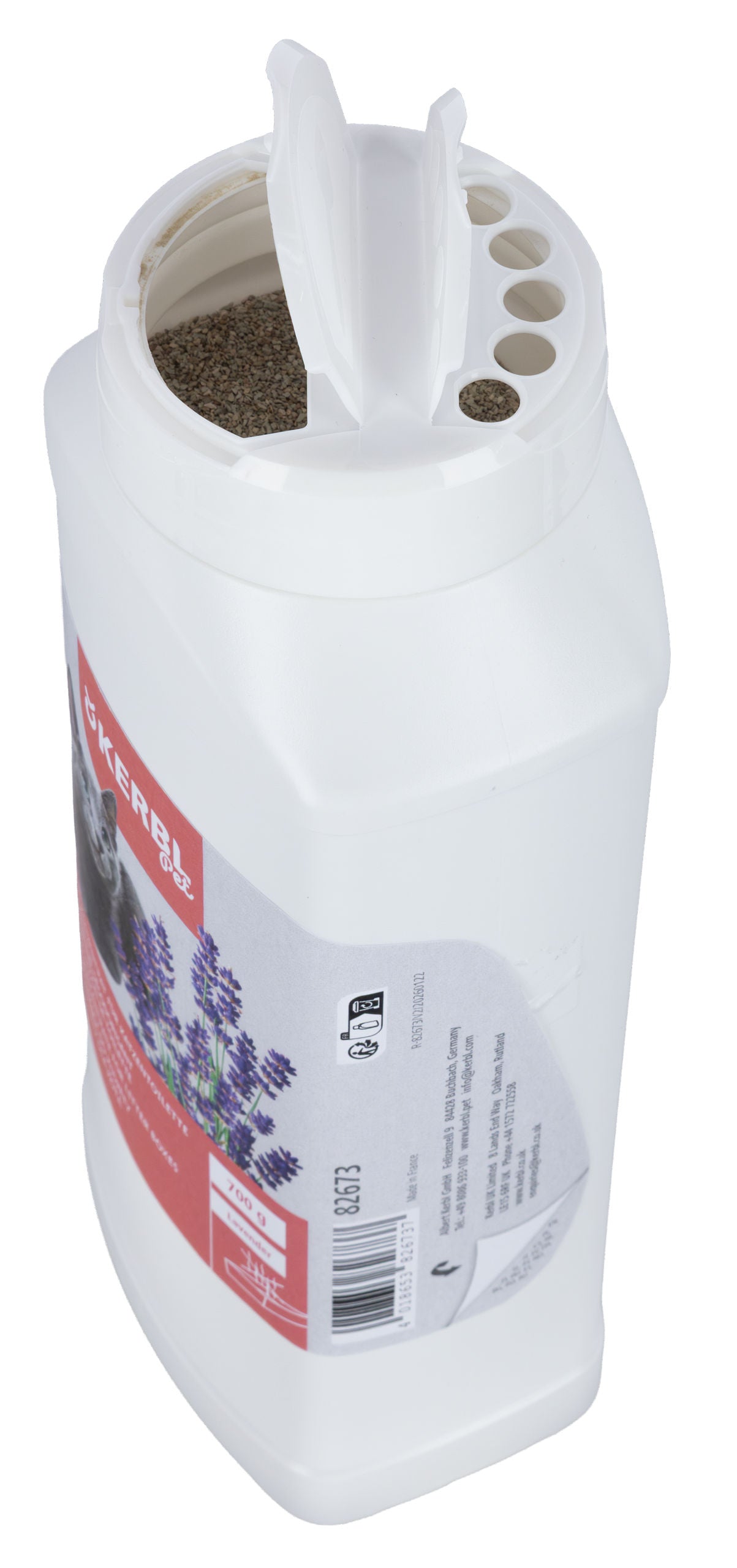 DEODORANT za stranišce za macka - sivka 700g