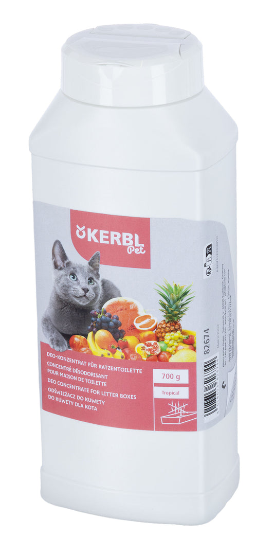 DEODORANT za stranišce za macka - tropski 700g
