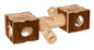 GRAD za hrcke s tunelom 40×12×10cm - Nature