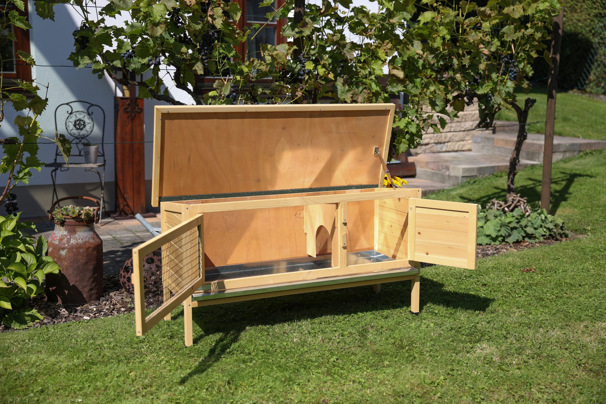 Hiša za glodavce ALFRED 116 x 45 x 62 cm