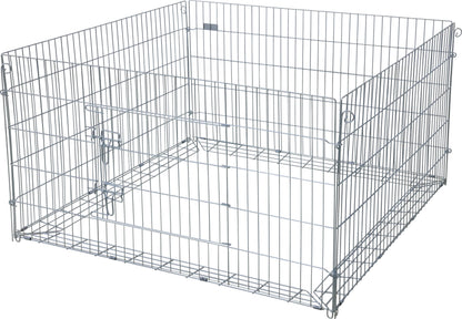 Zunanja ograda s pregrado pred 115 x 115 x 65 cm, z zaščitno