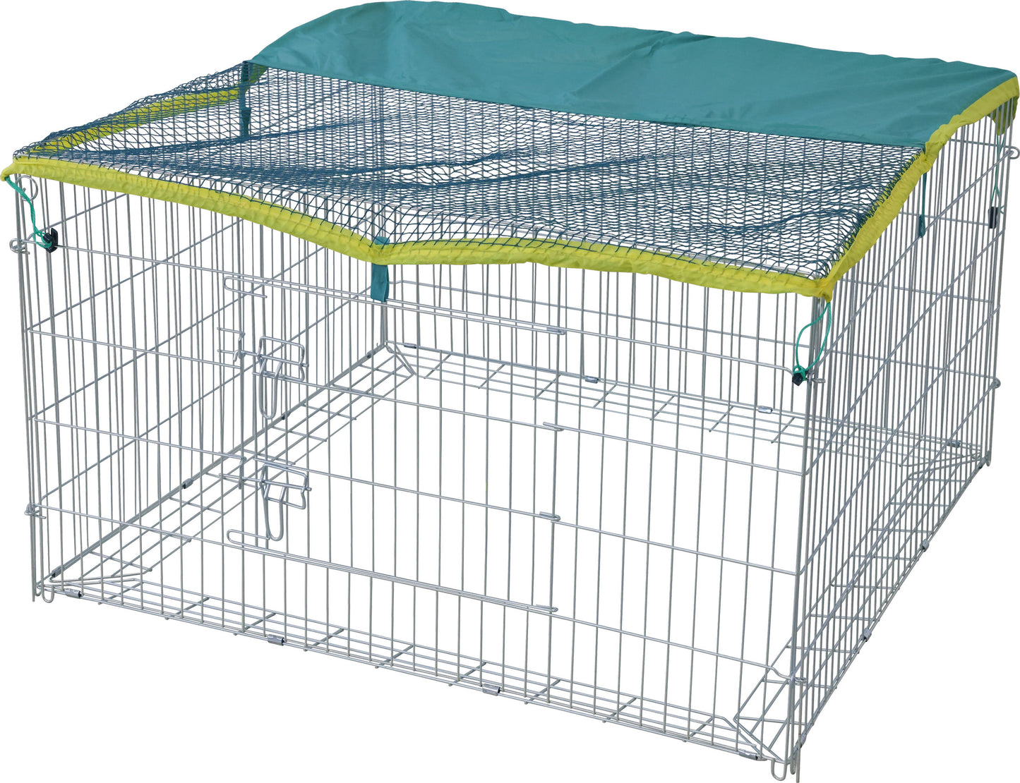 Zunanja ograda s pregrado pred 115 x 115 x 65 cm, z zaščitno