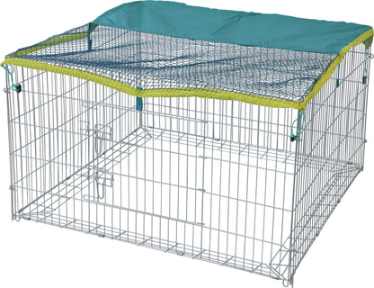 Zunanja ograda s pregrado pred 115 x 115 x 65 cm, z zaščitno