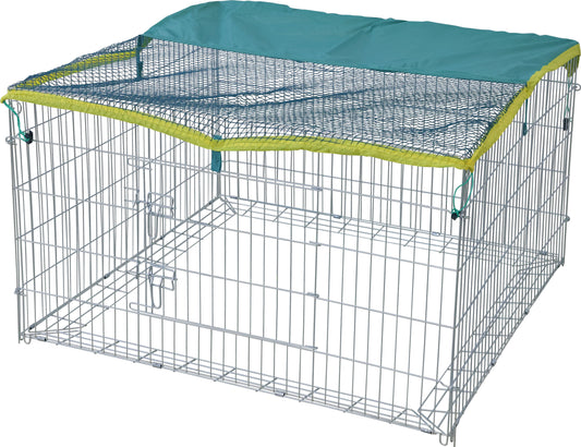 Zunanja ograda s pregrado pred 115 x 115 x 65 cm, z zaščitno