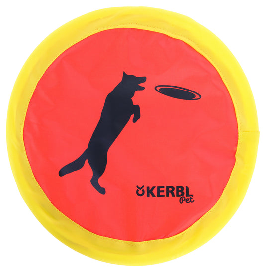 Frizbi iz najlona 24cm neonske barve