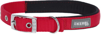 Najlonska ovratnica MIAMI PLUS rdeča, 33–39 cm/20 mm