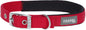 Najlonska ovratnica MIAMI PLUS rdeča, 33–39 cm/20 mm