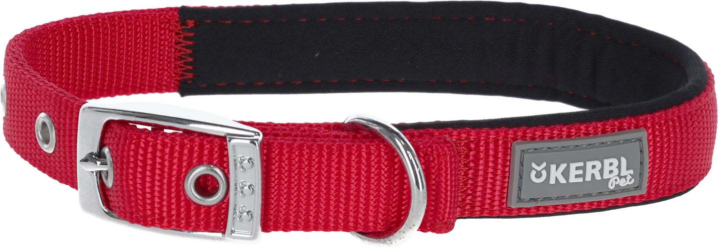 Najlonska ovratnica MIAMI PLUS rdeča, 45–53 cm/30 mm