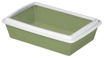 Macje stranišce z robom 51 x 35 x 13 cm, farbl. sort.