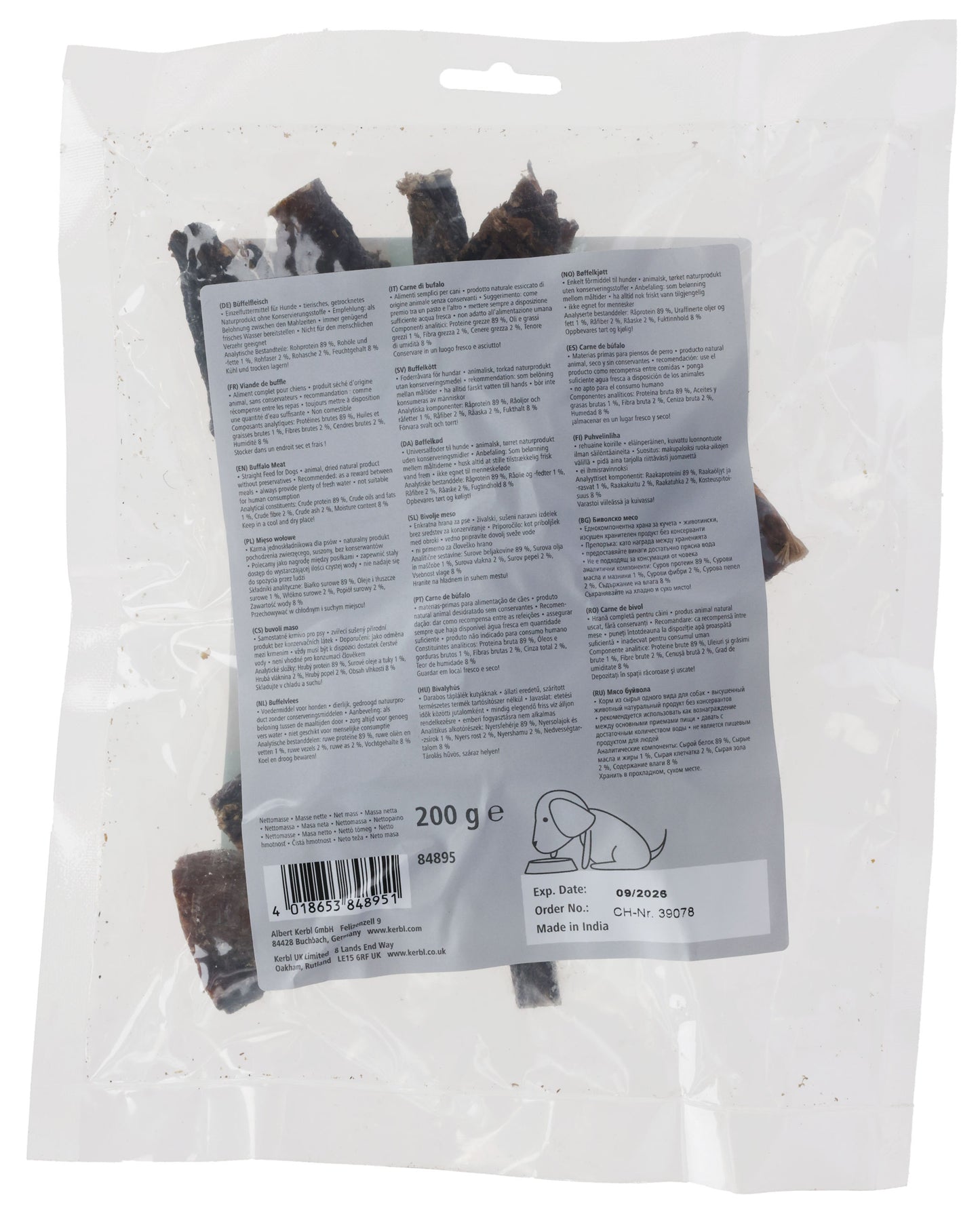 Bivolje meso 250g