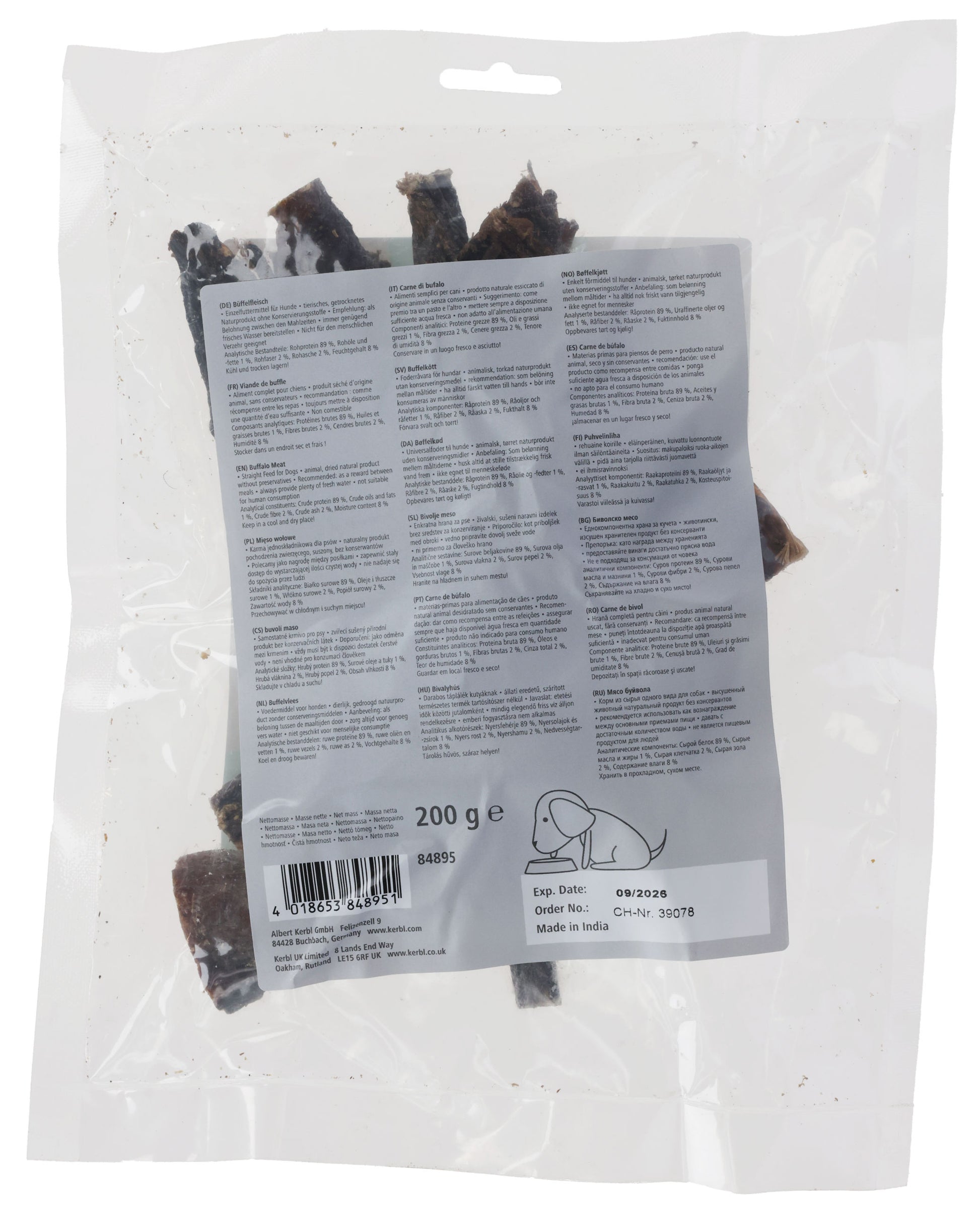 Bivolje meso 250g
