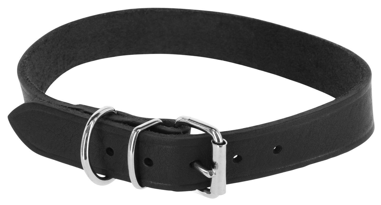 Ovratnik Toskana, črna, 15 mm, nastavljiva 24 - 30 cm