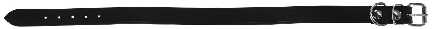 Ovratnik Toskana, črna, 15 mm, nastavljiva 29 - 35 cm