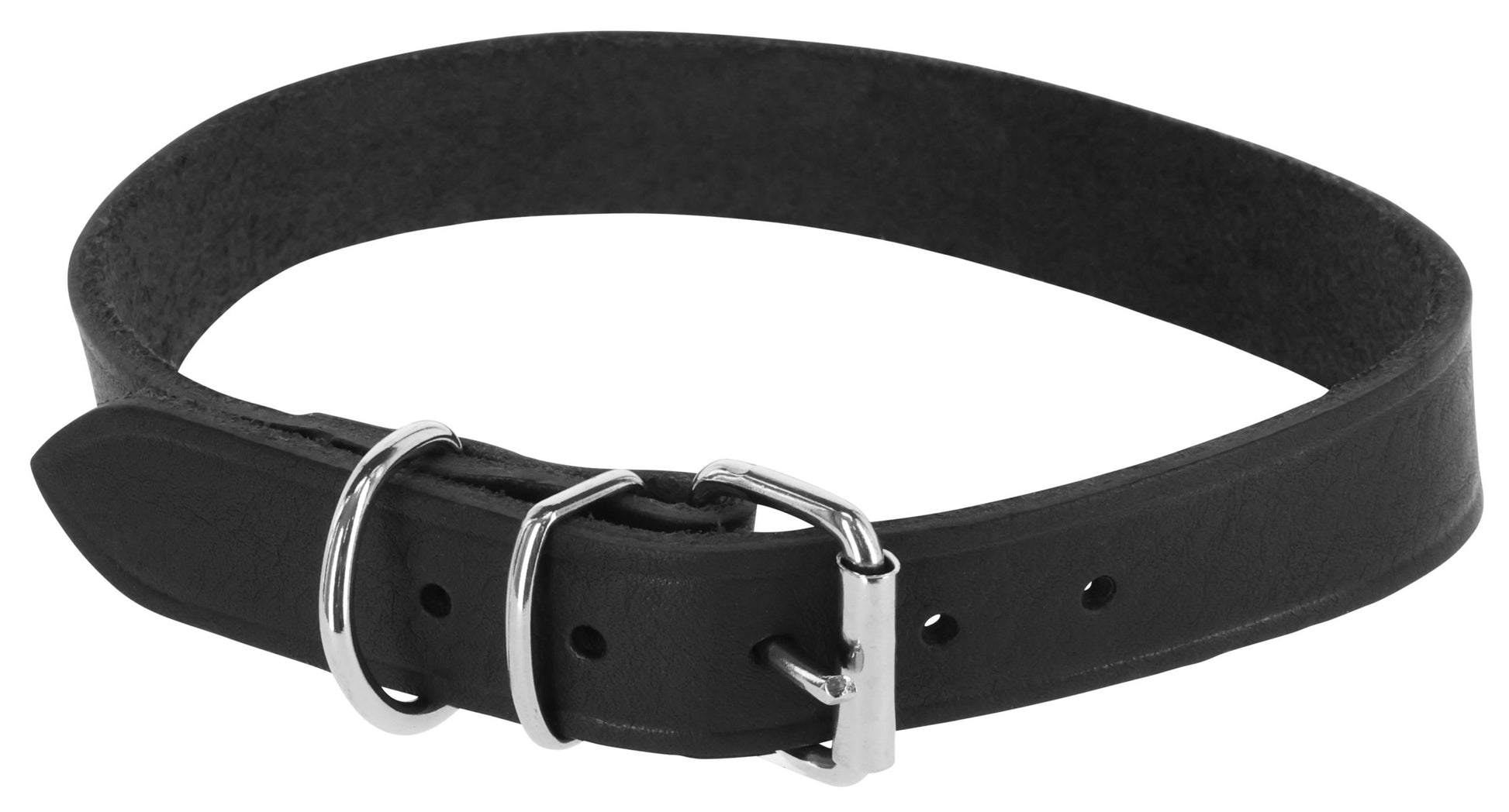 Ovratnik Toskana, črna, 20 mm, nastavljiva 35 - 41 cm